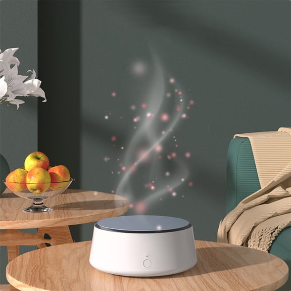 Pxyqht Portable Aromatherapy Diffuser for Car and Home, Battery Operated Essential Oil Freshener, Low Noise, Convenient 24-Hour Automatic Spray