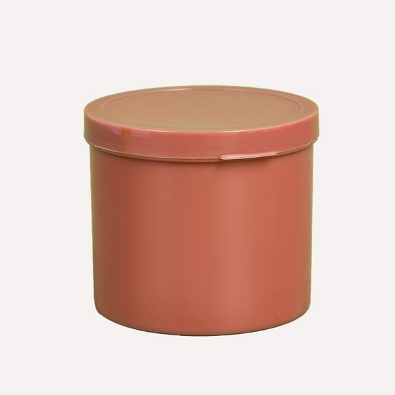 Pxyqht Round Plastic Organizer Box for Swabs and Makeup Tools,Transparent Storage Container with Lid for Bathroom, Dressing Table, and Travel Essentials