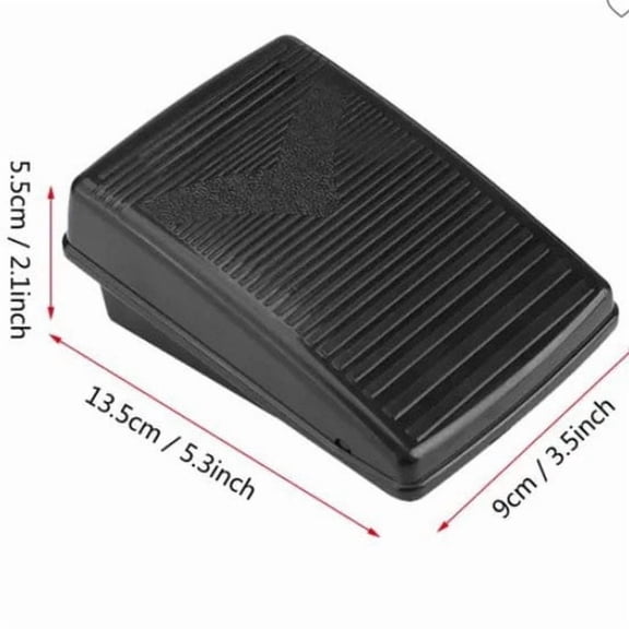 Pxyqht Sewing Machine Foot Pedal Controller with Power Cord Ergonomic Design for Speed Control Durable and Compatible with Home Sewing Machines