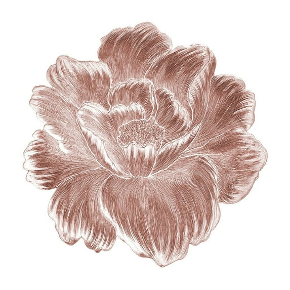 Pxyqht Simulation Flower PVC Table Mat, Waterproof Table Protection, Non-Slip Heat Insulation, Elegant Decoration for Dining Table