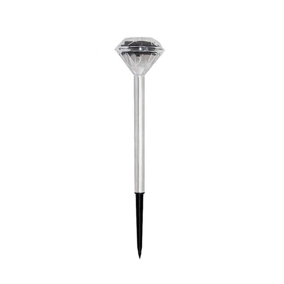 Pxyqht Solar Outdoor Lights Waterproof LED Garden Spotlights Sun-Powered Lighting for Yard Pathway Decoration Energy-Saving Auto ON,OFF System 4 Pack