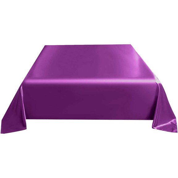 Pxyqht Summer Ice Silk Bed Sheet Soft Viscose Fiber Mattress Protector Comfortable Cool Bedding Machine Washable for Better Sleep