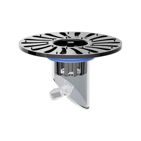 Pxyqht Universal Stainless Steel Floor Bathroom Sewer Deodorizer for Odor Prevention and Insect Blocking Easy Install Household Drain Solution