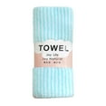 thumbnail image 1 of Pxyqht Velvet Towels Thickened Striped Absorbent Fleece Face Towels Soft Comfortable High Water Absorbency for Bathing Drying Hair Body Wipe, 1 of 5
