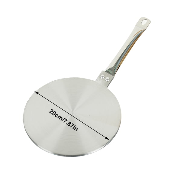 Pxyqht Versatile Heat Diffuser Induction Cooker Adapter Stainless Steel Heat Conductor for Gas and Induction Stoves Ideal for Iron and Ceramic Cookware