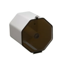 Pxyqht Wall-mounted Paper Towel Dispenser, No Drill Tissue Box, Magnetic Lid Roll Holder, Space-saving Bathroom Accessory, Ideal for Home and Office