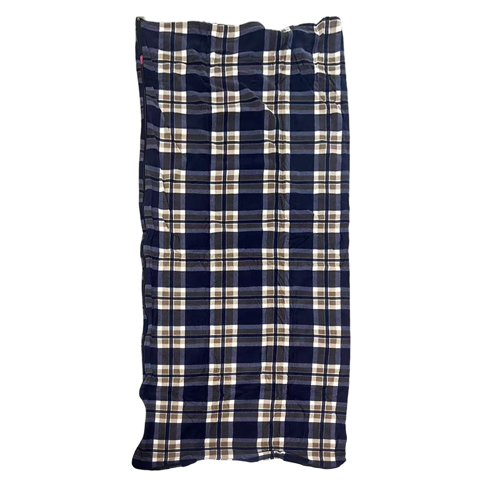 Pxyqht Warm Weather Camping Sleeping Bag,Soft Polyester Fabric, Lightweight, Adults, Ideal for Camping Trips, Features Reverse Zipper for Easy Attachment, Includes Storage Bag