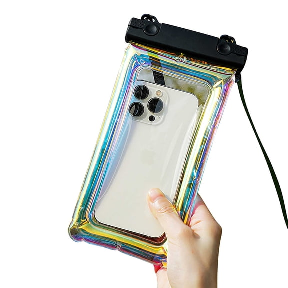 Pxyqht Waterproof Phone Pouch Touchscreen Friendly Case for Swimming Beach Hiking Outdoor Activities Secure Storage Protection for Mobile Devices