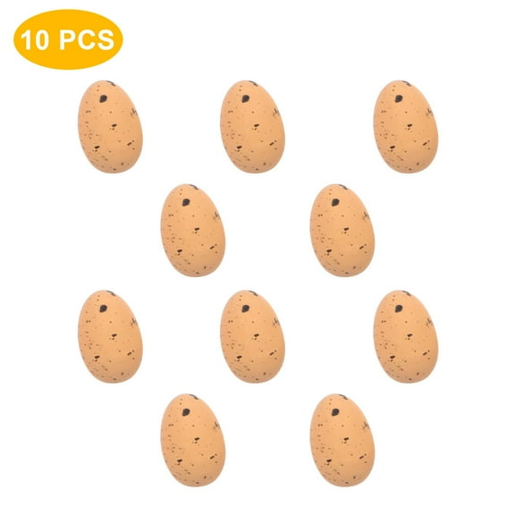 Pyaiiner 10PCS DIY Easter Egg Set with Tools Bunny Hand Painted with Your Own Easter Eggs and Creative Craft Gifts Easter Egg Hunting Game Foam Eggs