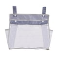 thumbnail image 1 of Pyaiiner 13.8in Mesh Beach Bag Beach Toy Tote Bag Foldable Lightweight for Family Pool Grocery Storage Net Bag Travel Makeup Bag Clear Bathroom Hanging Bag, 1 of 5