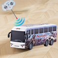 thumbnail image 1 of Pyaiiner 4-Channel Remote Control Bus Toy with RGB Lights Realistic Tourist Bus Model for Collectors, 1 of 6
