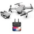 thumbnail image 1 of Pyaiiner Drone with 1080P HD FPV 2 Cameras Wifi Foldable RC Quadcopter with 8 Fan Blades with Altitude Hold Headless Mode Start Speed Adjustment Toy for Kids Adults, 1 of 9