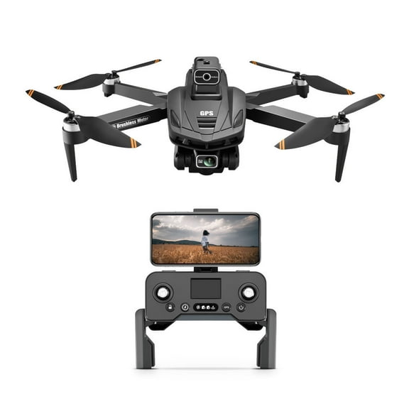 Pyaiiner Folding Drone with HD Camera Positioning Aerial Photography Four Sided Obstacle Avoidance Remote Control Aircraft for Adults Children Beginners