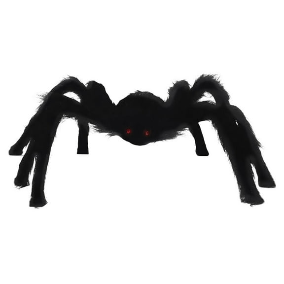 Pyaiiner Halloween Fake Spider Realistic Prank Toy Scary Hairy Prop Simulation Skull Big Spider for April Fools Day Party Decor Pranks