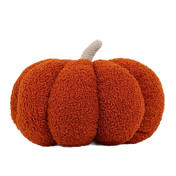 Pyaiiner Halloween Pumpkin Plush Pillow Stuffed Toy Couch Cushion Companion Gift for Sleeping Sofa Bed Decor 8 Inch