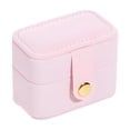 thumbnail image 1 of Pyaiiner High-End Mini Button Jewelry Box Travel Portable Jewelry Box Ring Jewelry Packaging Box Suitable For Placing Buttons Earrings Small Items Storage Boxes, 1 of 7