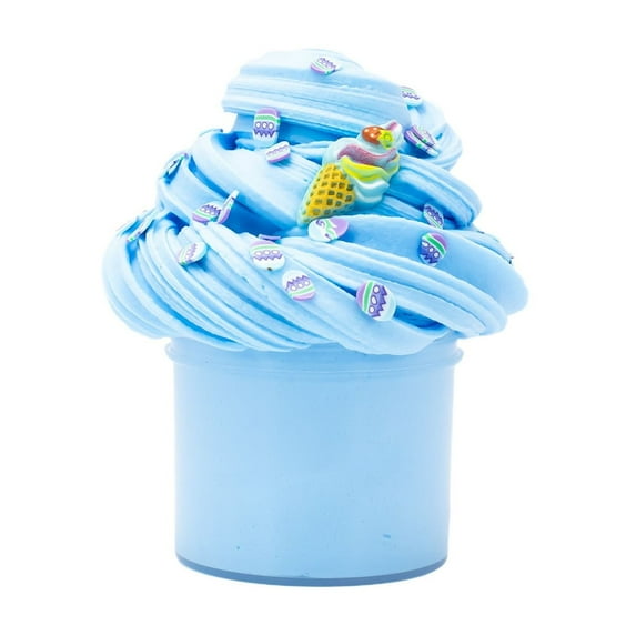 Pyaiiner Ice Cream Butter Slime Kit 4 Colors Choices with Various Add-ins Jelly Slime Sensory Toys Soft Stretchy Non-Sticky DIY Craft Stress Relief Toy Party Favors Christmas Gift