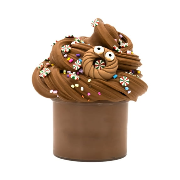 Pyaiiner Jelly Slime 4 Colors Choices with Various Add-ins Dual Color Butters Clays Sensory Toys Soft Stretchy Non-Sticky DIY Craft Stress Relief Toy Party Favors Christmas Gift