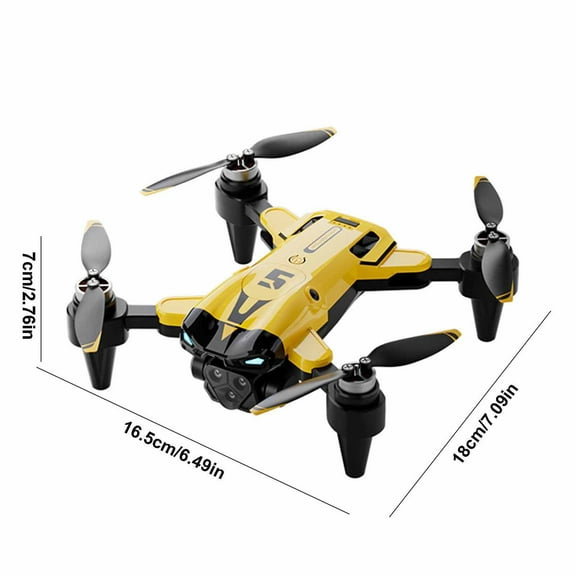 Pyaiiner M5 Brushless Drone with 1080P Dual HD Camera WIFI Foldable Obstacle Avoidance RC Quadcopter with Headless Mode Height Keeping Obstacle Avoidance Toy for Children Adults