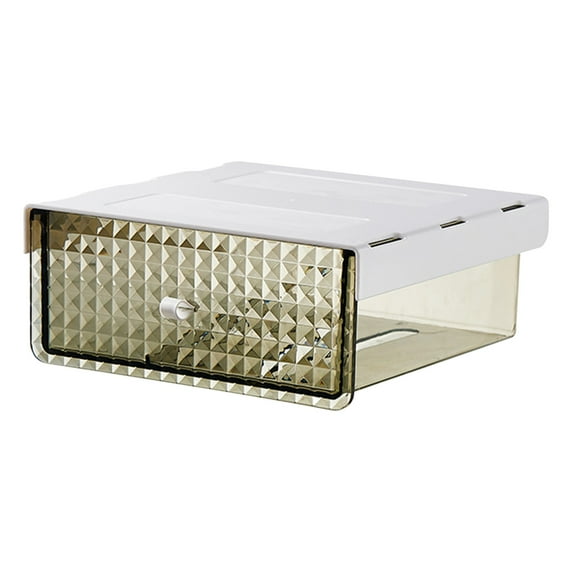 Pyaiiner Under Desk Organizer Under Desk Invisible Drawer Organizer Desk Shelf Stationery Desktop Organizer For Desktop Storage Expansion