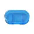 thumbnail image 1 of Pyaiiner Vitamin Organizer Compact And Portable 3-Compartment Vitamin Box Morning Lunch And Night Vitamin Organizer Transparent, 1 of 7