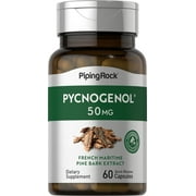 Pycnogenol 50 mg | 60 Capsules | by Piping Rock