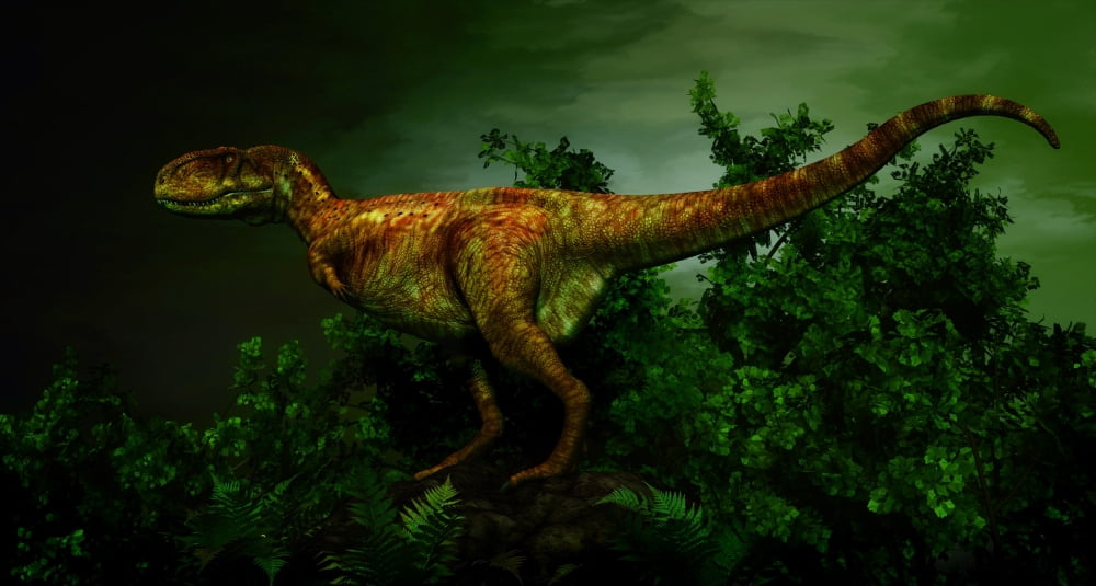 Pycnonemosaurus was a carnivorous dinosaur from the Late Cretaceous period Canvas Art - Philip BrownlowStocktrek Images (20 x 11)