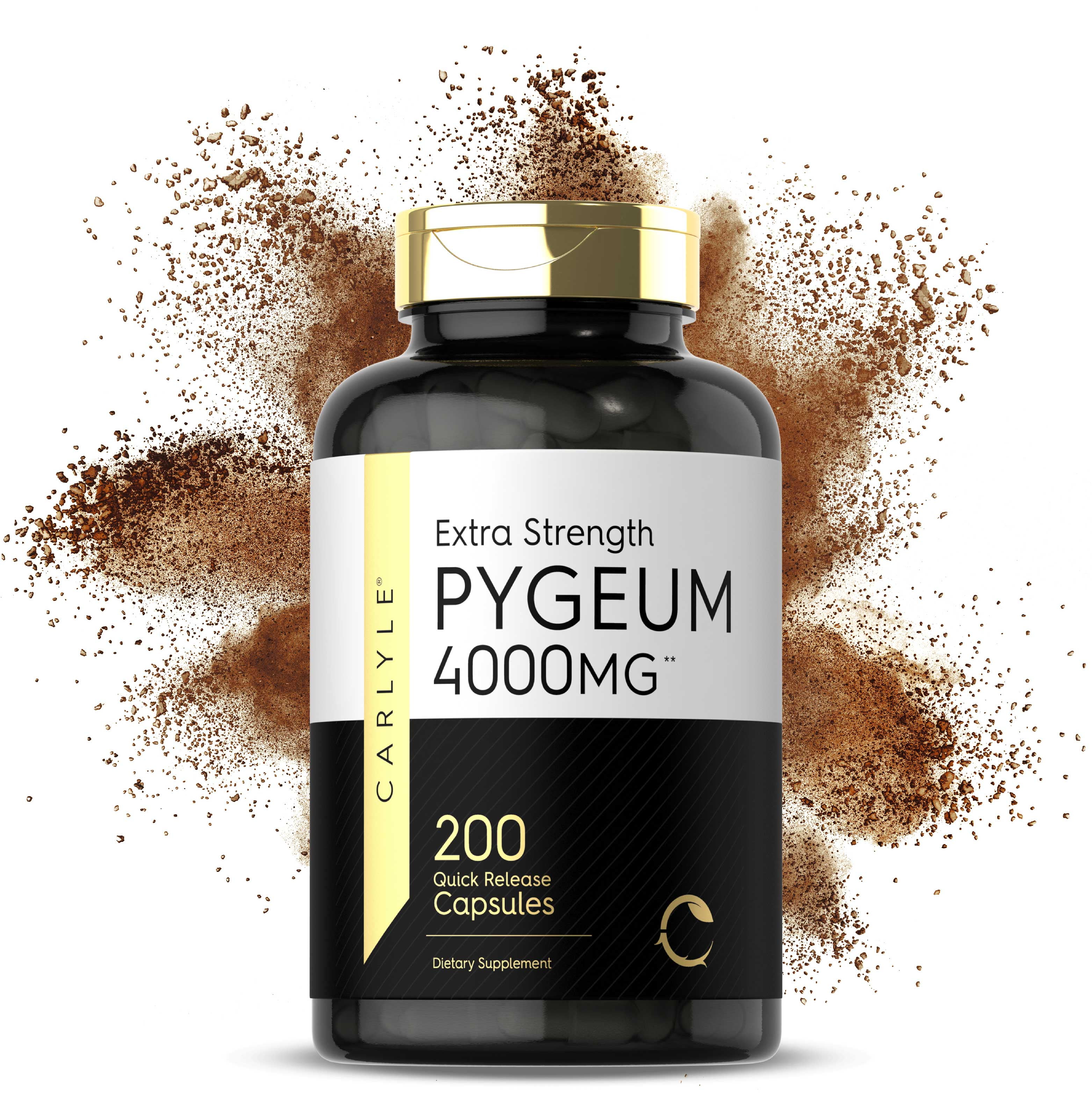 Pygeum Africanum Bark 4000mg | 200 Capsules for Men and Women | by Carlyle