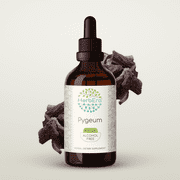 HerbEra Pygeum Tincture, Herbal Dietary Supplement for Prostate Health Support, Pygeum (Pygeum africanum) Dried Bark Extract, Natural, Alcohol-Free, Drops 4 oz