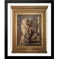 thumbnail image 1 of Pygmalion and the Image: IV - The Soul Attains 28x34 Large Black Wood Framed Print Art by Edward Burne Jones, 1 of 2