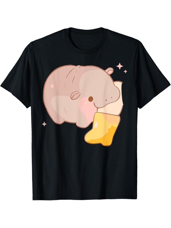 Pygmy Hippo Moo Dang Bootleg Style T-Shirt