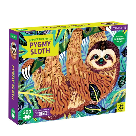Pygmy Sloth Endangered Species 300 Piece Puzzle (Other)