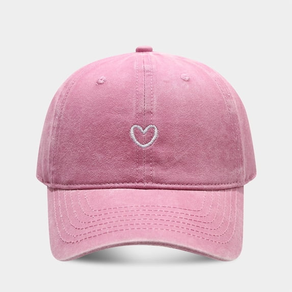 Pyhlmscde Embroidered Brushed Cotton Women’s Baseball Hat Men Women Fit Adjustable One Size