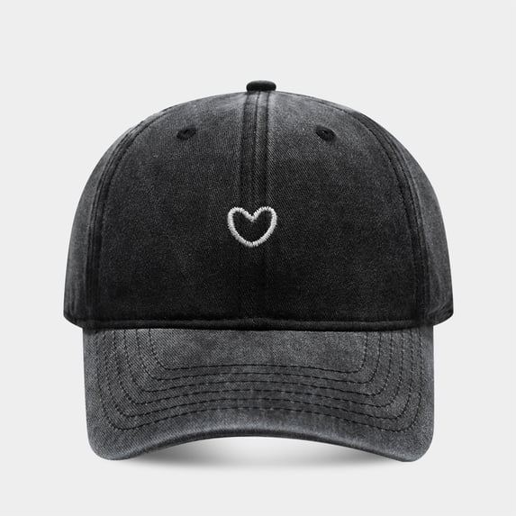 Pyhlmscde Embroidered Brushed Cotton Women’s Baseball Hat Men Women Fit Adjustable One Size