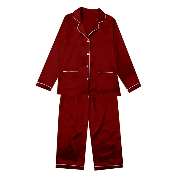 Pyhlmscde Family Clothes Long Sleeve Pajamas Sets, Womens Pajamas Set, Fall Pajamas Women, Matching Pajamas for Family
