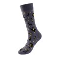 thumbnail image 1 of Pyhlmscde Halloween Pumpkin Bat Socks for Adult Men Women, Halloween Socks, Compression Stockings, Thick Socks Women, 1 of 2