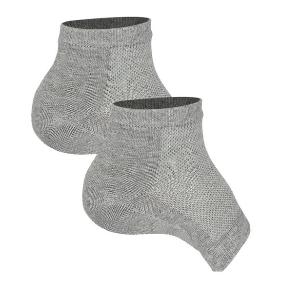 Pyhlmscde Height Boosters Universal 3 Inches Half Height Raised Insole Invisible Shoe Heel Pad Men's Women's Socks