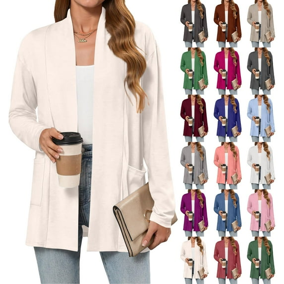 Pyhlmscde Lightweight Cardigans for Women, Womens Tops, Fall Clothes, Cardigan Sweaters for Women