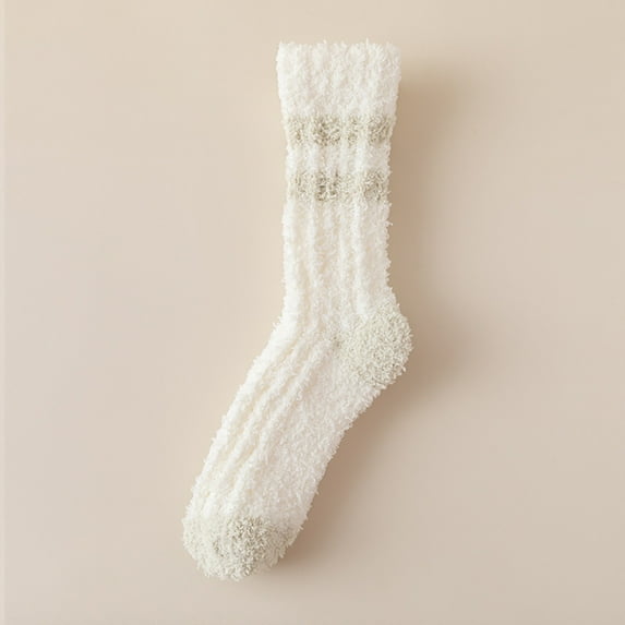 Pyhlmscde Warm Soft Winter Comfort Thickened Warm Sleeping Socks for Women, Fuzzy Socks for Women, Soft Socks, Fuzzy Leg Warmers