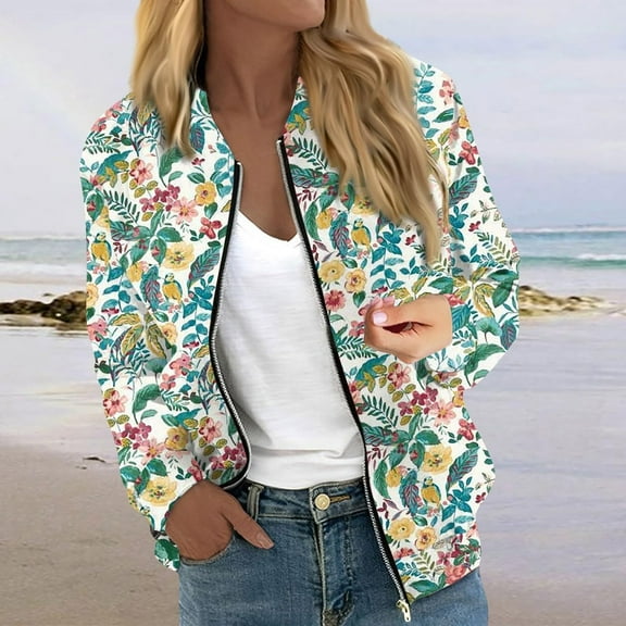 Pyhlmscde Women Autumn Fashion Leisure Square Thin Pocket Jacket Blouse Coat Baseball Top, Shacket with Pockets, Shacket Women, Winter Coat for Women