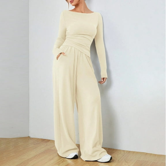 Pyhlmscde Women's 2 Piece Sets Casual Outfits Tracksuit, Lounge Sets for Women, Jumpsuits for Women, 2 Piece Sets for Women