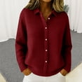 thumbnail image 1 of Pyhlmscde Women's Button Open Cardigan Wool Sweater, Cardigan Sweaters for Women, Sweaters for Women, Womens Winter Clothes, 1 of 4