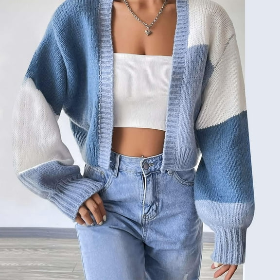 Pyhlmscde Women's Casual Knit Long Sleeve Cardigans Sweaters, Cardigan Sweaters for Women, Womens Tops, Fall Clothes