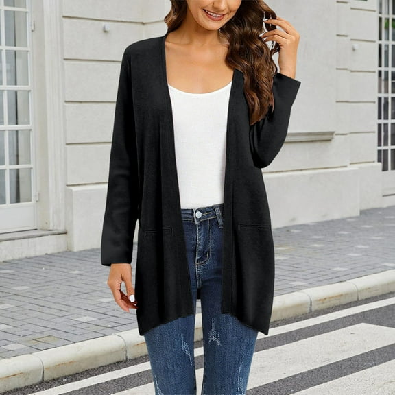 Pyhlmscde Women's Fashion Clothes Cotton Linen Cardigan, Womens Cardigan, Womens Tops, Elegant Tops for Women