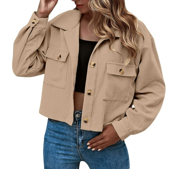 Pyhlmscde Women's Fashion Cropped Jackets Tops, Cardigan Sweaters for Women, Womens Tops, Crop Tops for Women