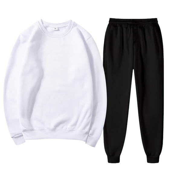 Pyhlmscde Women's Fashionable And Casual Solid Color Sweatsuit, Two Piece Sets for Women, Women Fall Clothes, Womens Tops