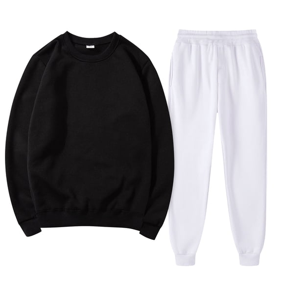 Pyhlmscde Women's Fashionable And Casual Solid Color Sweatshirt And Pants Suit, Fall Outfits for Women, Winter Clothes for Women, Sweatsuits Women 2 Piece Outfit