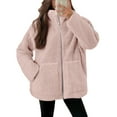 thumbnail image 1 of Pyhlmscde Women's Fleece Warm Thick Leisure Winter Coat, Womens Coats, Puffer Jacket Womens, Winter Clothes for Women, 1 of 6