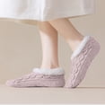 thumbnail image 1 of Pyhlmscde Women's Lamb Fleece Floor Plush Lined Thickened Socks, Socks for Women, Winter Socks for Women, Fuzzy Socks with Grips, 1 of 4