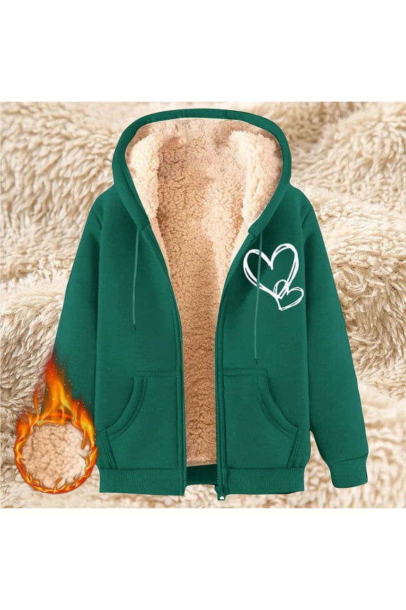 Women's Lamb Wool Winter Thick Warm Coat, Womens Tops, Cardigan Sweaters for Women, Fall Coats